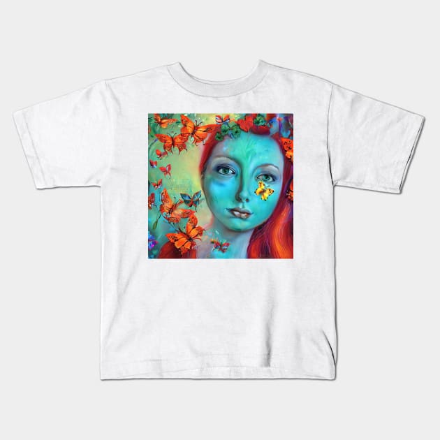 Dream of Tori Amos Kids T-Shirt by bogfl